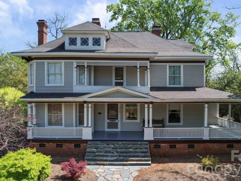 318 Elm Street, Marshville, NC 28103.  MLS# CAR4360640, YatesRealty ID 13897. Front