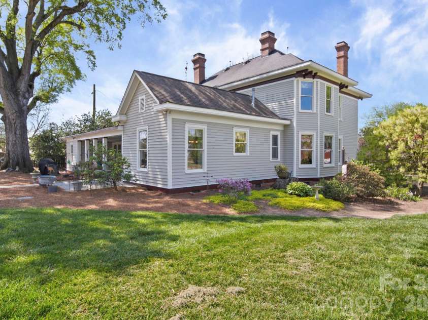 318 Elm Street, Marshville, NC 28103.  MLS# CAR4360640, YatesRealty ID 13897. Side and Rear