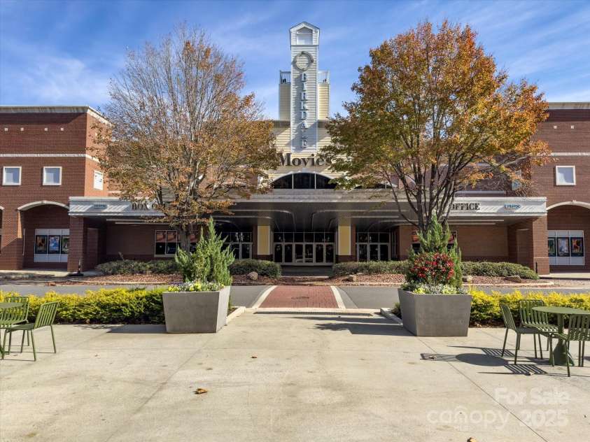 18014 Pear Hawthorne Drive, Huntersville, NC 28078.  MLS# CAR4198859, YatesRealty ID 13899. The movie theatre at Birkdale Village.