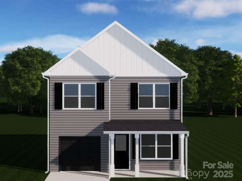 5005 County Home Road, Conover, NC 28613.  MLS# CAR4234411, YatesRealty ID 13903. Exterior Rendering ONLY