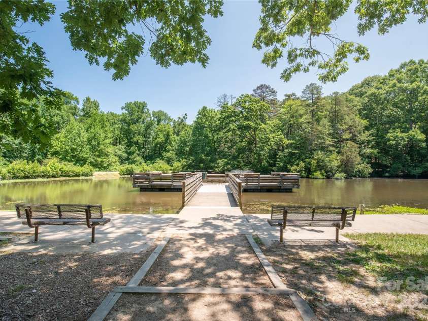 4102 Harmony Hills Drive, Matthews, NC 28104.  MLS# CAR4235594, YatesRealty ID 13904. Squirrel Lake Park