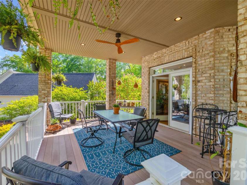 5971 Johnson Road, Clover, SC 29710.  MLS# CAR4368739, YatesRealty ID 13904. Covered trex patio