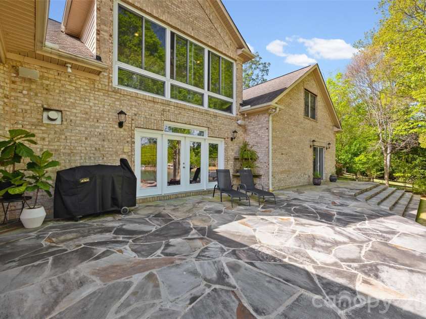 5971 Johnson Road, Clover, SC 29710.  MLS# CAR4368739, YatesRealty ID 13904. Large entertaining patio