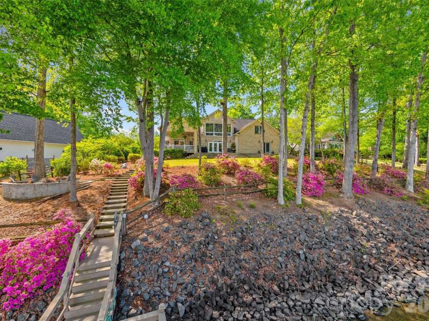 5971 Johnson Road, Clover, SC 29710.  MLS# CAR4368739, YatesRealty ID 13904. View from the dock/lake