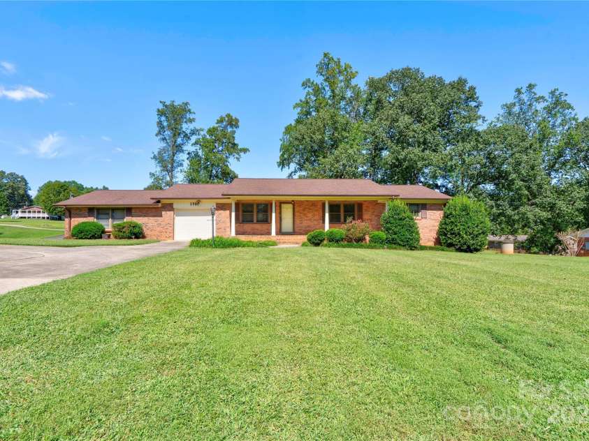 1701 Cedar Creek Road, Shelby, NC 28152.  MLS# CAR4298756, YatesRealty ID 13907. Front