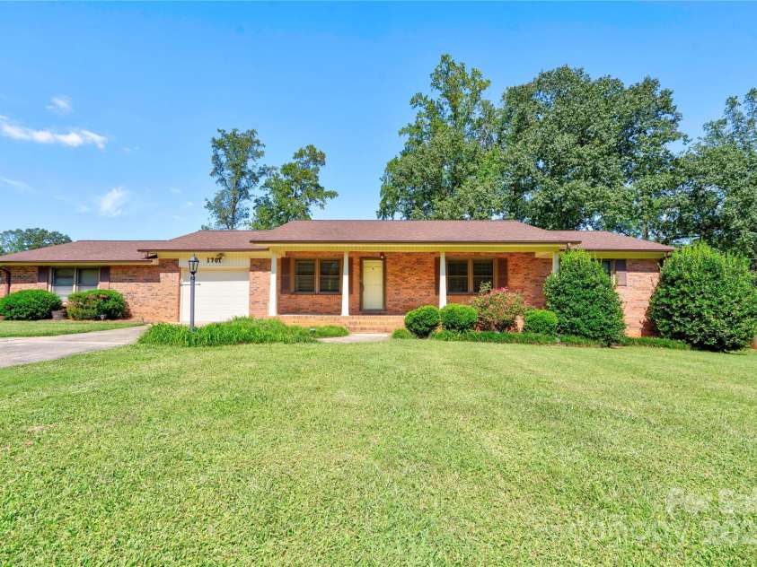 1701 Cedar Creek Road, Shelby, NC 28152.  MLS# CAR4298756, YatesRealty ID 13907. Front