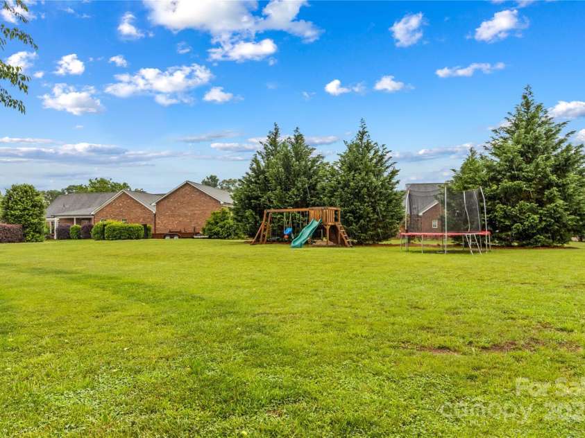 4336 Hunter Rhyne Road, Lincolnton, NC 28092.  MLS# CAR4257970, YatesRealty ID 13917. Rear view from deck