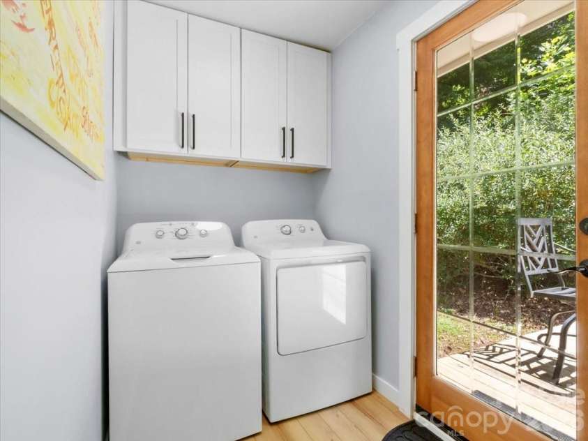 1280 Old Mine Fork Road, Burnsville, NC 28714.  MLS# CAR4400499, YatesRealty ID 13919. Laundry Room
