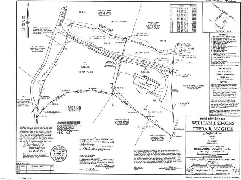 353 Dingle Creek Lane, Asheville, NC 28803.  MLS# CAR4258995, YatesRealty ID 13922. 