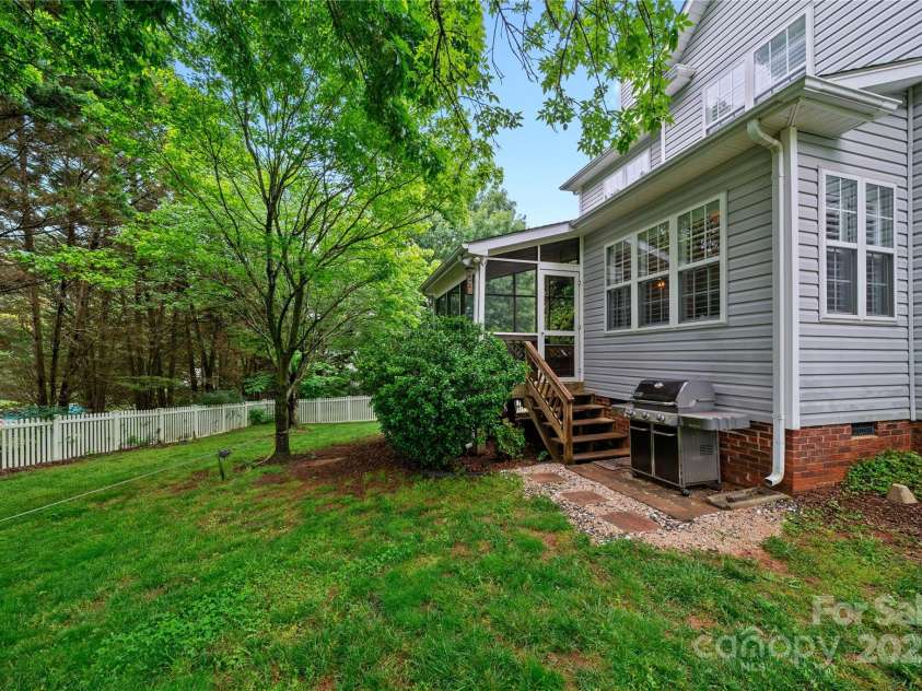 10434 Blackstock Road, Huntersville, NC 28078.  MLS# CAR4257029, YatesRealty ID 13924. Backyard for days!