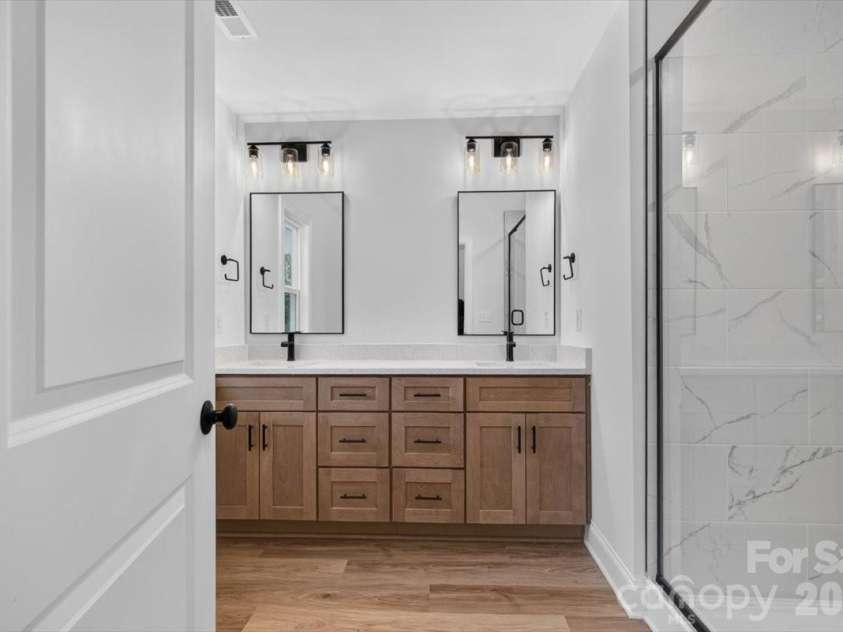 213 Knot Street, Shelby, NC 28150.  MLS# CAR4352838, YatesRealty ID 13924. Primary Bathroom