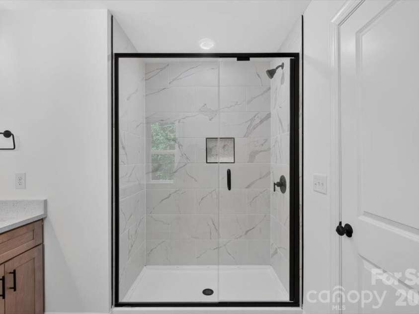 213 Knot Street, Shelby, NC 28150.  MLS# CAR4352838, YatesRealty ID 13924. Primary Shower