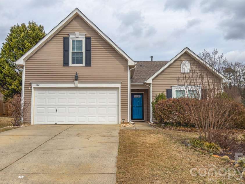 105 Milroy Lane, Mooresville, NC 28115.  MLS# CAR4355248, YatesRealty ID 13927. 