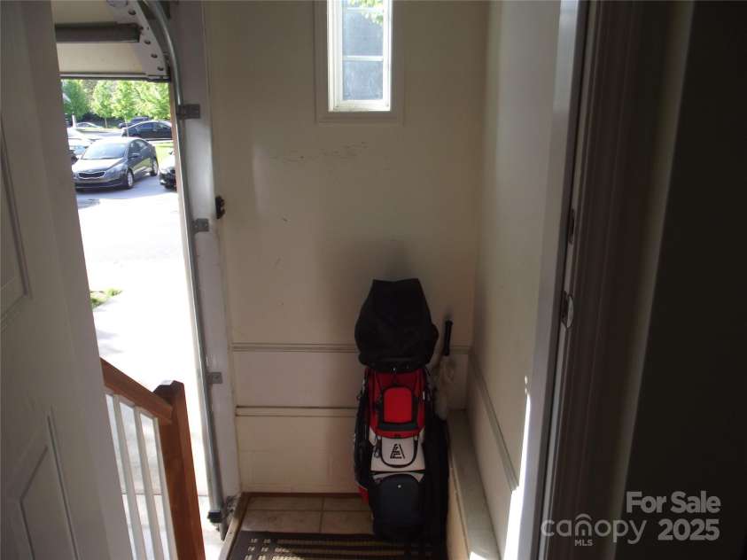 1502 Mulberry Ridge Drive, Newton, NC 28658.  MLS# CAR4252057, YatesRealty ID 13929. Entryway into Garage