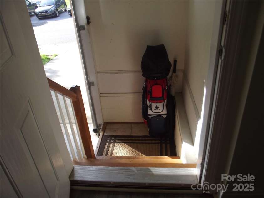 1502 Mulberry Ridge Drive, Newton, NC 28658.  MLS# CAR4252057, YatesRealty ID 13929. Entryway into Garage