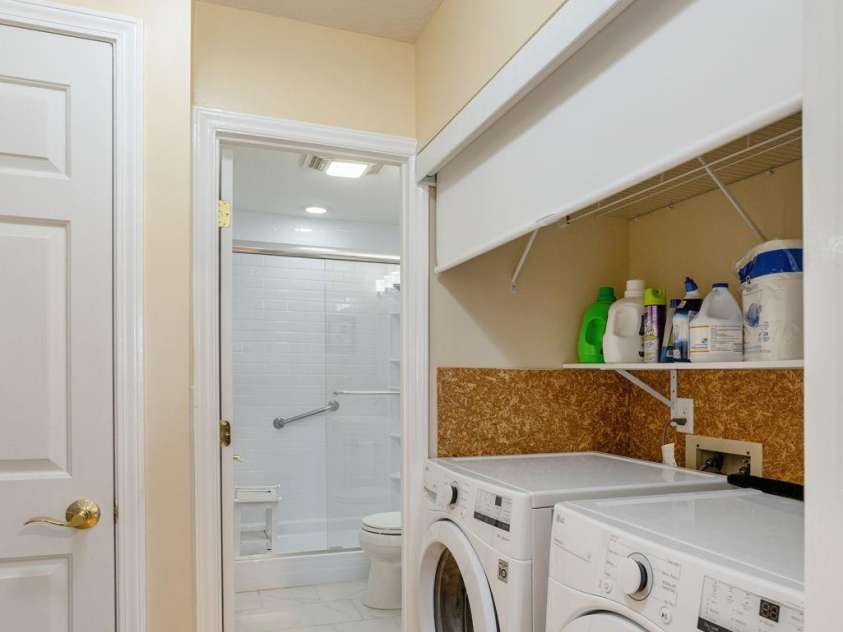 321 Britton Creek Drive, Hendersonville, NC 28791.  MLS# CAR4398134, YatesRealty ID 13930. Laundry Closet