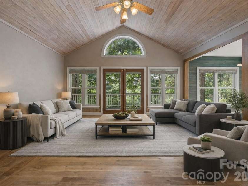 36 Macedonia West Drive, Saluda, NC 28773.  MLS# CAR4293153, YatesRealty ID 13938. Virtually staged photo