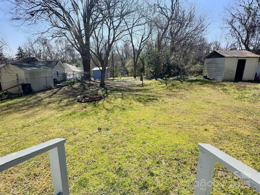 507 Maple Avenue, Gastonia, NC 28054.  MLS# CAR4235810, YatesRealty ID 13947. Generous backyard with space for pets, play, or gardening.