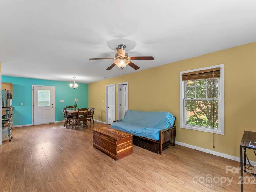 29 Byrd Road, Black Mountain, NC 28711.  MLS# CAR4254878, YatesRealty ID 13949. Open living into dining spaces