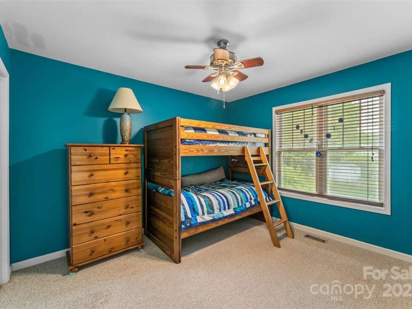 29 Byrd Road, Black Mountain, NC 28711.  MLS# CAR4254878, YatesRealty ID 13949. Upstairs Bedroom 2