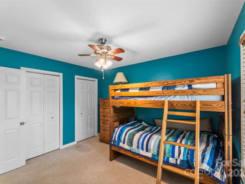 29 Byrd Road, Black Mountain, NC 28711.  MLS# CAR4254878, YatesRealty ID 13949. Upstairs Bedroom 2