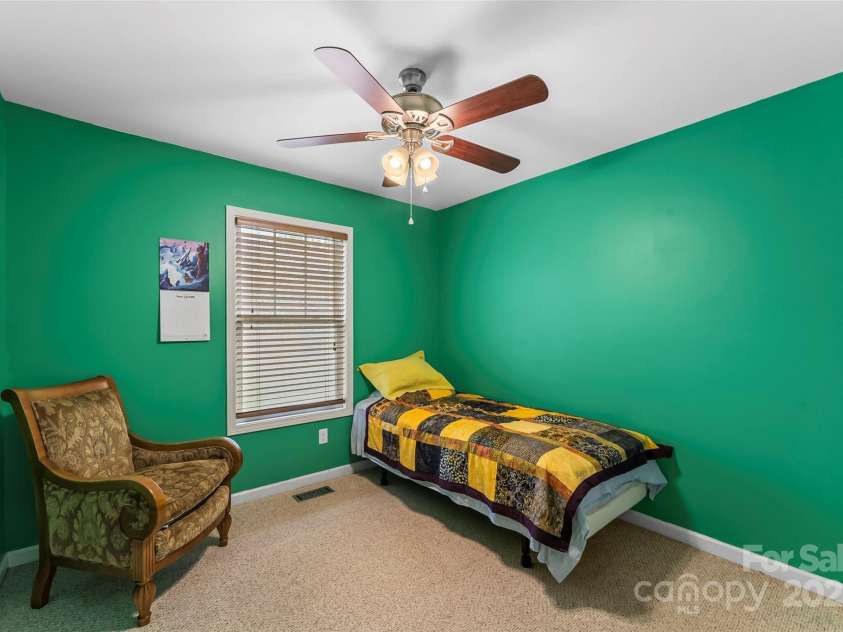 29 Byrd Road, Black Mountain, NC 28711.  MLS# CAR4254878, YatesRealty ID 13949. Upstairs Bedroom 3