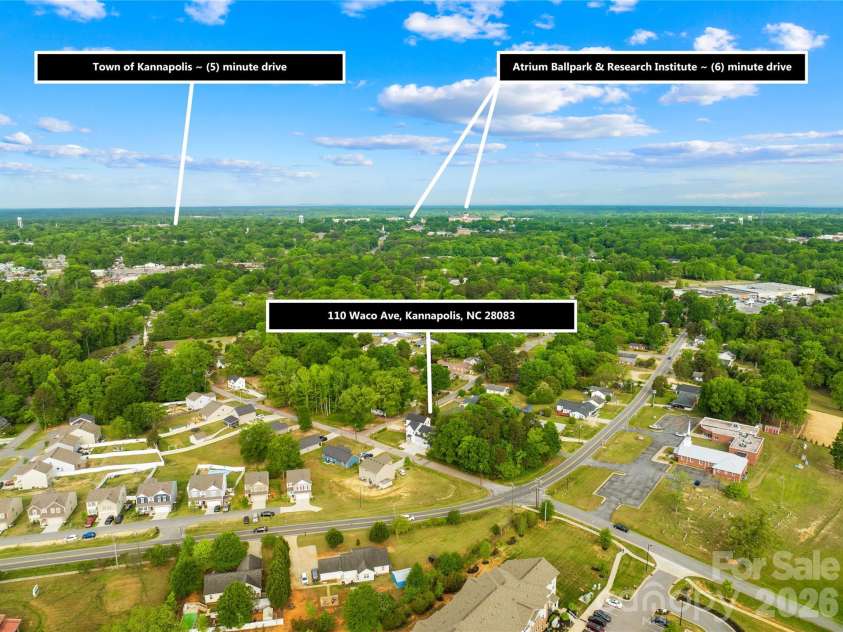 110 Waco Avenue, Kannapolis, NC 28083.  MLS# CAR4367410, YatesRealty ID 13952. 