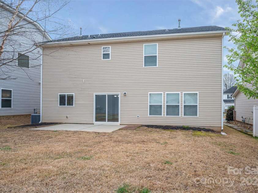 125 Colville Road, Mooresville, NC 28117.  MLS# CAR4240810, YatesRealty ID 13954. Rear View