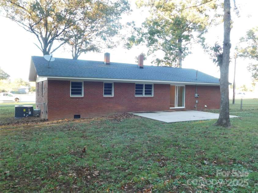 8600 Highway 74 Highway, Marshville, NC 28103.  MLS# CAR4312582, YatesRealty ID 1396. Rear view