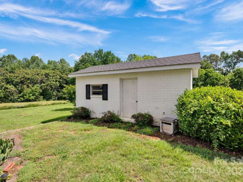 335&315 Graham Road, Mt Ulla, NC 28125.  MLS# CAR4256770, YatesRealty ID 13961. Brick Shed