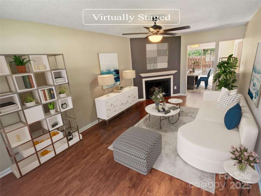 6003 Heath Valley Road, Charlotte, NC 28210.  MLS# CAR4165497, YatesRealty ID 13962. Virtually Staged