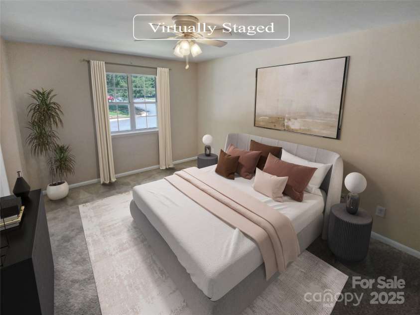 6003 Heath Valley Road, Charlotte, NC 28210.  MLS# CAR4165497, YatesRealty ID 13962. Virtually Staged