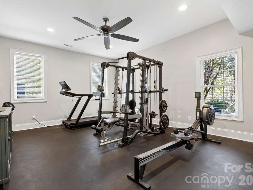 823 Inverness Circle, Spartanburg, SC 29306.  MLS# CAR4321073, YatesRealty ID 13966. Gym