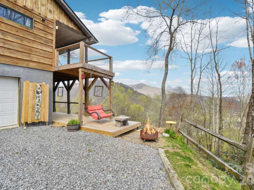 1426 Setzer Cove Road, Maggie Valley, NC 28751.  MLS# CAR4249259, YatesRealty ID 13972. Views in every direction