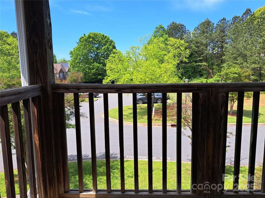 2527 Carya Pond Lane, Charlotte, NC 28212.  MLS# CAR4246596, YatesRealty ID 13974. View from your balcony!