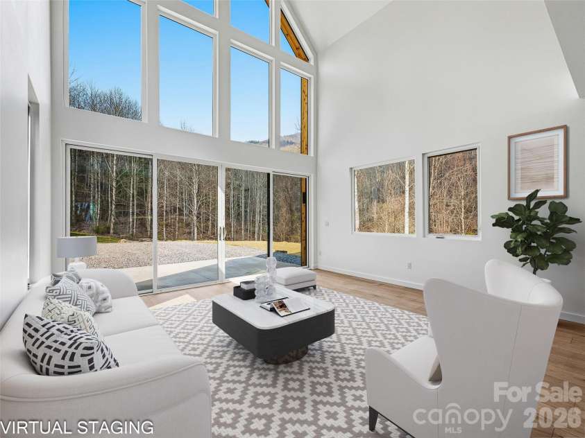 710 Kendal Drive, Leicester, NC 28748.  MLS# CAR4362024, YatesRealty ID 13982. Virtually staged