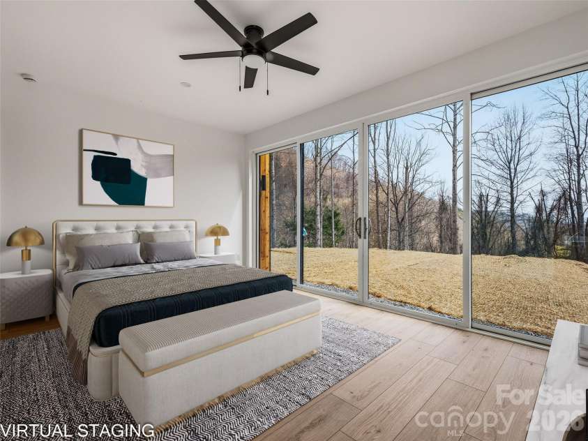 710 Kendal Drive, Leicester, NC 28748.  MLS# CAR4362024, YatesRealty ID 13982. Virtually staged