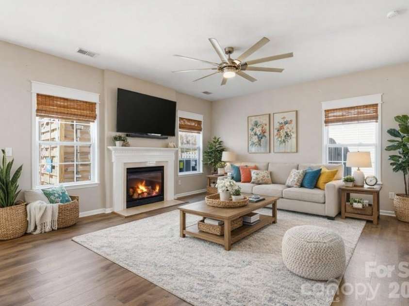 6004 Brook Valley Run, Monroe, NC 28110.  MLS# CAR4344182, YatesRealty ID 13984. *virtually staged