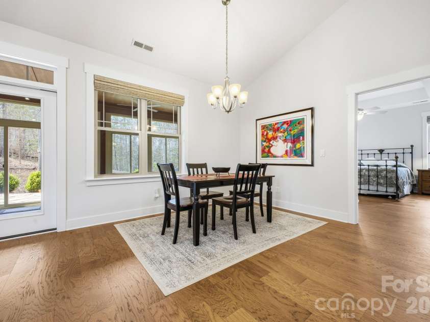 2 Lifestyle Court, Arden, NC 28704.  MLS# CAR4360396, YatesRealty ID 13985. Dining Room with Vaulted ceiling