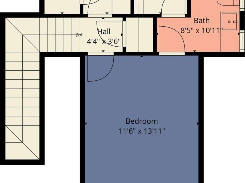 2 Lifestyle Court, Arden, NC 28704.  MLS# CAR4360396, YatesRealty ID 13985. Floorplan Upper Level Above Garage