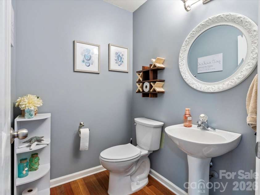 26 Morrow Drive, Fairview, NC 28730.  MLS# CAR4349703, YatesRealty ID 13987. Half bath on the main level