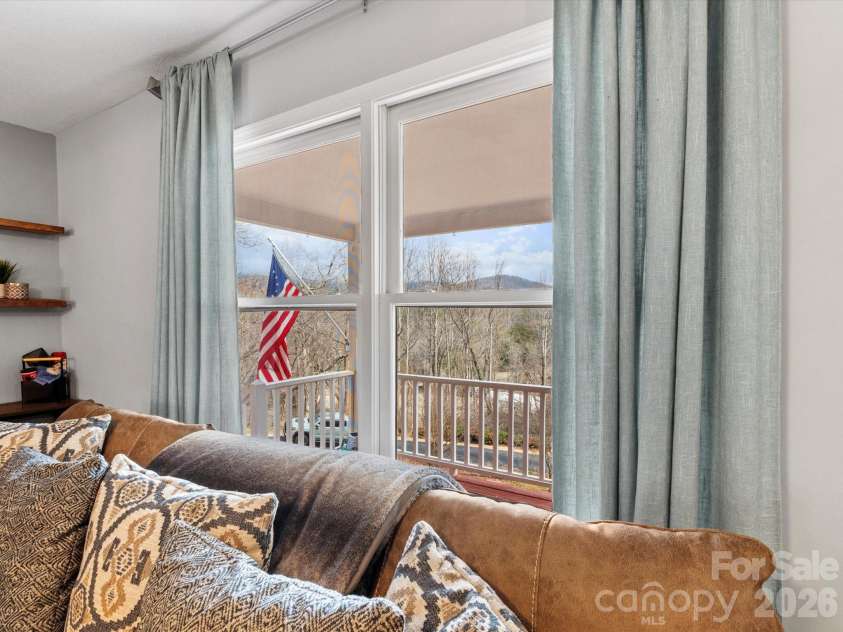 26 Morrow Drive, Fairview, NC 28730.  MLS# CAR4349703, YatesRealty ID 13987. Year-round mountain views!