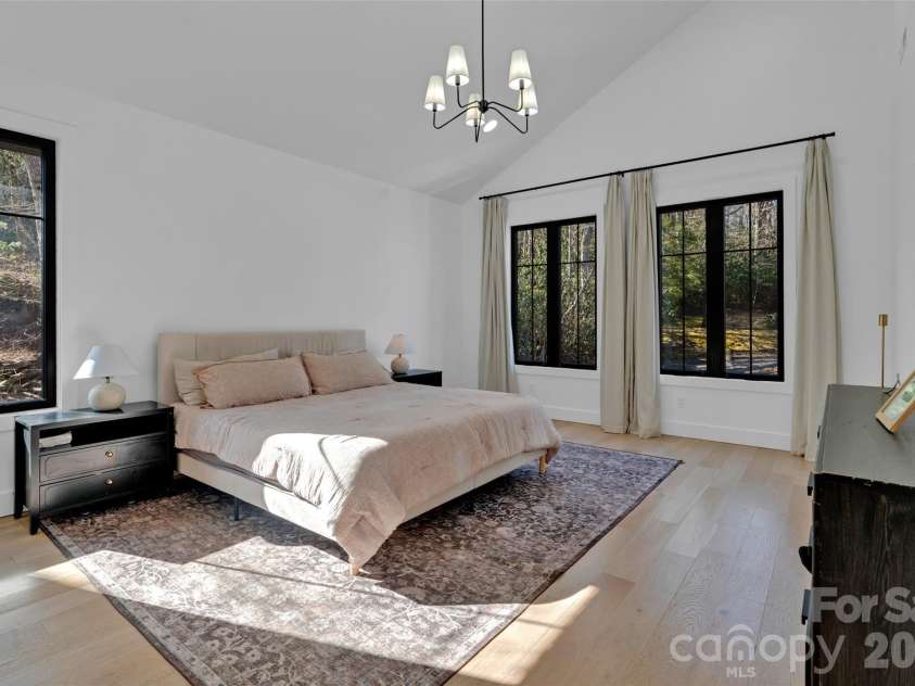 26 Pineview Road, Fairview, NC 28730.  MLS# CAR4357882, YatesRealty ID 13989. Master bedroom