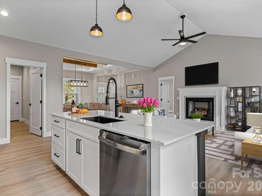 529 Waters Road, Hendersonville, NC 28792.  MLS# CAR4341602, YatesRealty ID 13992. 