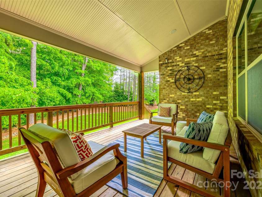 801 Hidden Pond Lane, Waxhaw, NC 28173.  MLS# CAR4253726, YatesRealty ID 13993. Beautiful Views from the covered porch.