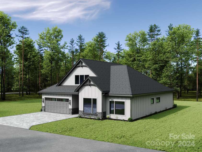 460 Big Hill Drive, Arden, NC 28704.  MLS# CAR4195531, YatesRealty ID 14. Rendering, final product may vary.