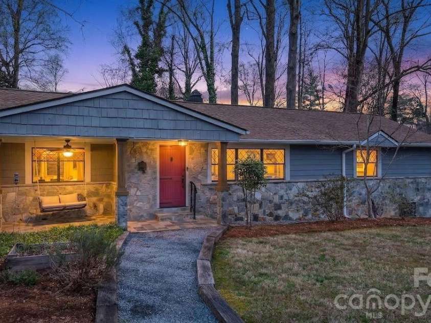 95 Whitney Avenue, Tryon, NC 28782.  MLS# CAR4354640, YatesRealty ID 14002. Come see this beautiful home today! Sunset filter used.