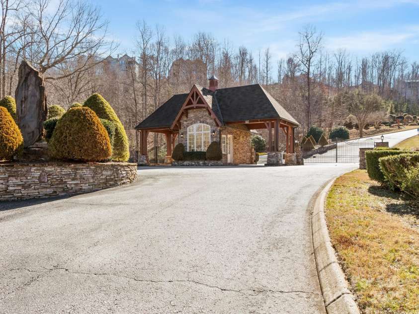246 Half Moon Mile None, Lake Lure, NC 28746.  MLS# CAR4221091, YatesRealty ID 14004. Bill's Creek Rd guardhouse