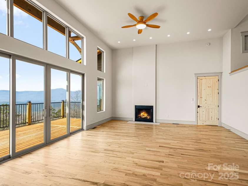 246 Half Moon Mile None, Lake Lure, NC 28746.  MLS# CAR4221091, YatesRealty ID 14004. Extra tall ceilings and 8' tall doors