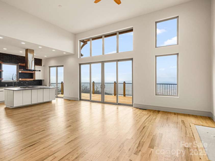 246 Half Moon Mile None, Lake Lure, NC 28746.  MLS# CAR4221091, YatesRealty ID 14004. Great room is spectacular